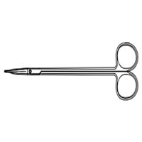 DISSECTION SCISSOR ACC. TO REYNOLDS CURVED UP SIZE 180MM
