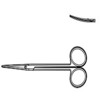 DISSECTION SCISSOR ACC. TO METZENBAUM CURVED UP SIZE 180MM